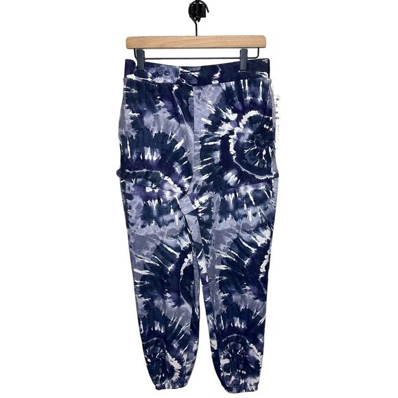 Culpos X INC Tie Dye Convertible Sweatpants shorts - Picture 3 of 3